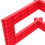 1Set Red Durable Plastic Scooter Support Universal Balanced Bike Stand 6