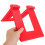 1Set Red Durable Plastic Scooter Support Universal Balanced Bike Stand 7