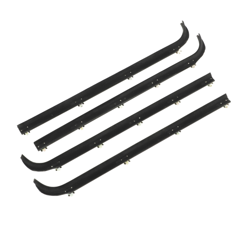 Car Window Weatherstrip 4Pcs For Bronco 87-96 7055741048098