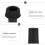 20 Pcs Black Glue Handle Work Turn Twists Knobs Light Accessories 7