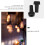 20 Pcs Black Glue Handle Work Turn Twists Knobs Light Accessories 8