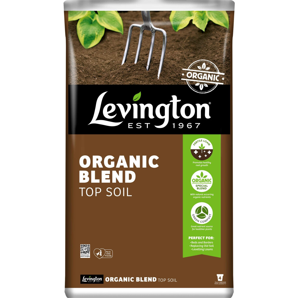 Levington Organic Blend Top Soil 20 Litres