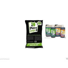 Plant Magic Soil Supreme 50 Litre Bag & Plant Magic Old Timer Grow 1 Litre & Plant Magic Old Timer Bloom 1 Litre