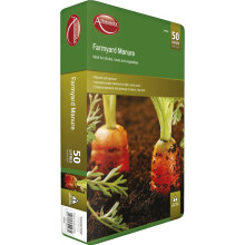 Ambassador Farmyard Manure 50 Litres Ideal For Shrubs, Roses & Vegetables