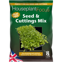 Growth Technology Ltd MDHSC8 Peat-Free Houseplant Focus Seed & Cuttings Mix 8L Bag