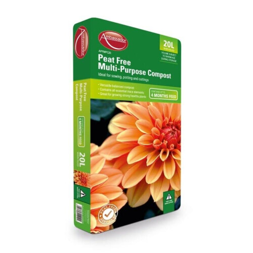 Ambassador Peat Free Multi Purpose Compost - 20L