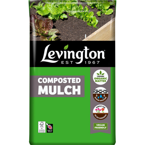 Levington Levington Composted Bark, 50 Litres, Soil Enricher