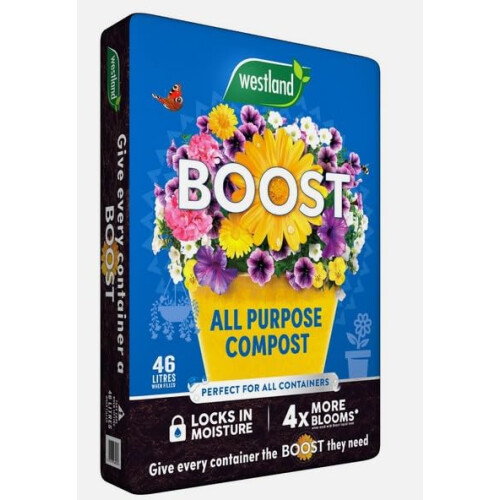 Westland Westland Boost All Purpose Compost 46L ? Peat-Free, Moisture Lock Mix