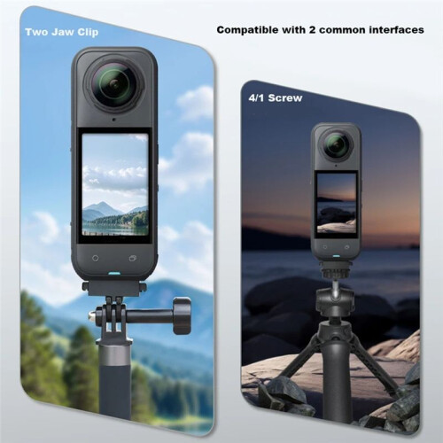 Camera Magnetic Quick Release Adapter Mount for  X5 Quick Release Base Camera Aluminum Alloy Camera Stand 2