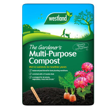 50L Multi-Purpose Compost ? Gardening Soil for Indoor & Outdoor Planting, Supports Healthy Growth for Small to Large Plants - Multi-Purpose