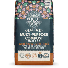 40L Peat-Free Multi-Purpose Compost with Added John Innes, Premium Natural Blend for Organic Growing, Ideal for Pots, Containers & Garden Beds