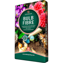 20L Compost Peat free, Promotes Rooting For Fast Establishment, Blended To Support Plant Health (20L Bulb Fibre Compost)