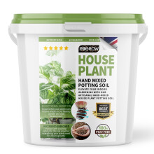 UKGROW Houseplant Vitality Mix: Premium 5L Soil in Reusable Tub