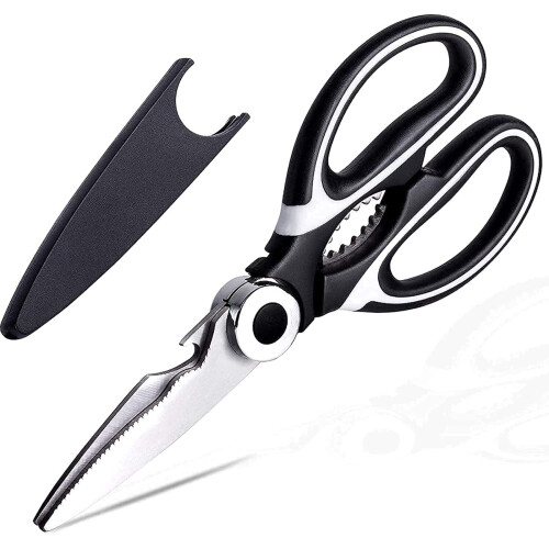 Ψαλίδι κουζίνας Cooking Companion, Πολλαπλών χρήσεων λεπίδες από ανοξείδωτο ατσάλι