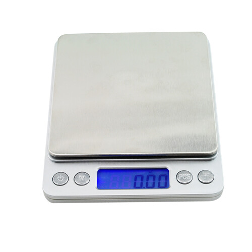 Auto Off Function Digital Pocket Scale With LCD HD Digital Display Stainless Steel Platform High Precision Sensor Waterproof Dustproof Design Factory 1