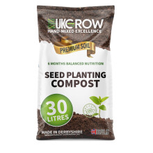 Premium Hand-Mixed Seed Planting Compost ? Perfect for Germination & Strong Seedlings ? Nutrient-Rich Soil for All Seeds ? 100% Organic Blend ? Made