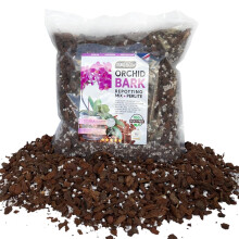 UKGROW Majestic Orchid Blend: 20L Pine Orchid Bark & Perlite Fusion for Optimal Orchid Growth
