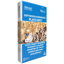 Melcourt 5-40mm Play chips Softwood Bark 60lt