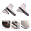 2 Pieces Glass Mounting Bracket Clamp Fixing Installation Buckle 7