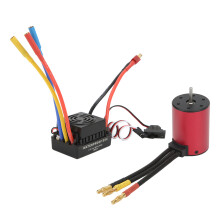 Motor fără perii și set ESC pentru mașini RC cu disipare eficientă a căldurii, control superior și multiple protecții de siguranță, cuplu