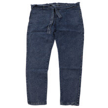 Bequeme Jeans für Kinder, weicher Stretch-Denim, figurformender Bund, elastische Beinabschlüsse, atmungsaktives Baumwollgewebe, Gürtelschlaufen,