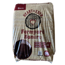 Heart of Eden Farmyard Manure, 50L, Natural Soil Enrichment, Garden Fertiliser