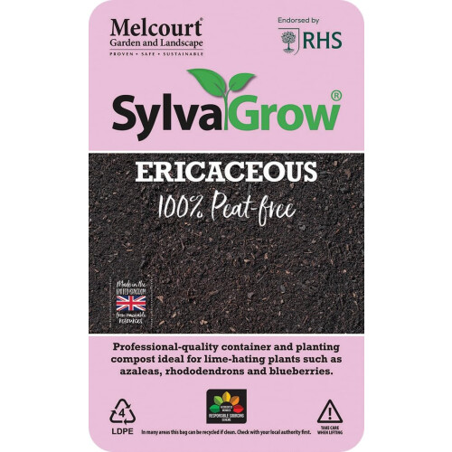 Melcourt Sylvagrow Peat Free Ericaceous Compost 15lt Bag