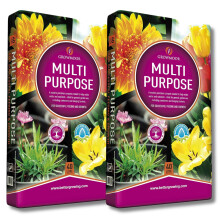 2 x 40 Litre Multipurpose Compost ? Premium All-Purpose Potting Soil for Indoor & Outdoor Plants, Flowers, Vegetables & Seedlings (Pack of 2)