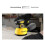 5-Inch Random Orbital Sander 12000RPM 6 Variable Speed Sander Machine with 5Pcs Sandpapers for Woodworking EU Plug 4