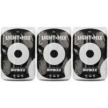 BioBizz Light-Mix Substrates 50L, Ideal Foundation for Vigorous Plant Growth (3-Pack)