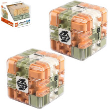 Large 3D Labyrinth Puzzle Cube – 2-in-1 Twist & Roll Brain Teaser, 360 Rotating Maze for Focus & Logic, Family Party Gift for Adults & Teens