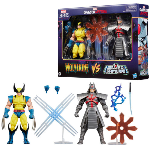 Wolverine & Silver Samurai Actionfiguren-Set, 15 cm groß 1