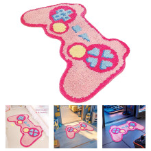 Ultraweicher Gaming-Teppich mit Cartoon-Konsolen-Design – Saugfähige Mikrofaser-Fußmatte für Schlafzimmer, Wohnzimmer, Studentenwohnheim –