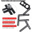 Angle Measuring Tool Multi Angle Measuring Ruler High Quality Aluminum Alloy Universal Opening Locator Powerful Function Easy Adjustment For Tiling 4
