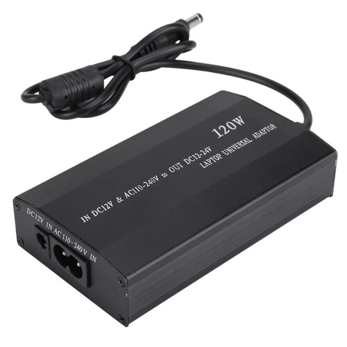 Προσαρμογέας AC 120W με θύρα USB, αντικατάσταση φορτιστή γενικής χρήσης για φορητό 1