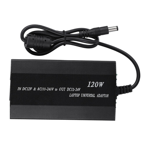 Προσαρμογέας AC 120W με θύρα USB, αντικατάσταση φορτιστή γενικής χρήσης για φορητό 2