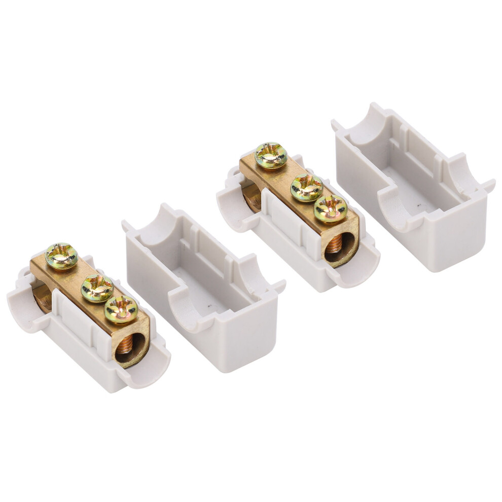 Zk-T16 2Pcs Inline T-Type Junction Box For Cable And Wire Electrical Terminals 7661391939787