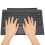 Αποσπώμενο ασύρματο πληκτρολόγιο για Surface Pro με touchpad πολλαπλών κινήσεων, οπίσθιο 4