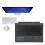 Αποσπώμενο ασύρματο πληκτρολόγιο για Surface Pro με touchpad πολλαπλών κινήσεων, οπίσθιο 5
