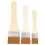Brush Set for Artistic Work Smooth Sanded Handles and Soft Touch Bristles Ensuring Even Coverage and Comfortable Grip Professional Grade Tools for 3