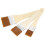 Brush Set for Artistic Work Smooth Sanded Handles and Soft Touch Bristles Ensuring Even Coverage and Comfortable Grip Professional Grade Tools for 6