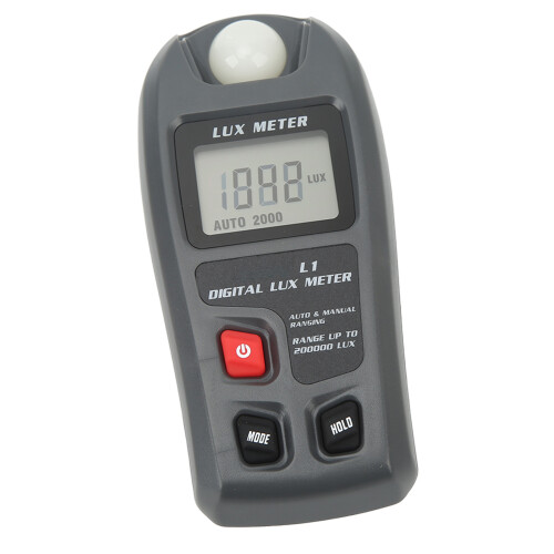 Light Meter With High Accuracy Digital Sensor, 4Range Modes And Data Retention Feature, LCD Display Environment Luminometer For Photography 2