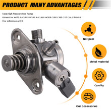 A2700700501 High Pressure Fuel Pump for W176 A-CLASS W246 B-CLASS W205 C160 C180 C117 CLA X156 GLA A1520700401