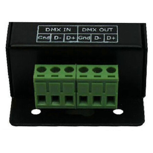 (As show, One size) LED Controller DMX to Decoder for 2801 6803 2812 2811 Strip Light Tape DC5V 12V 24V 2