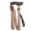 Lightweight Adjustable Cane For Disabled Users Ergonomic Handle Non Slip Shock Absorbing Swivel Base Foldable Design Compact Storage Suitable For 5