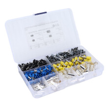 Crimp-Aderendhülsen Kit, 390 Teile, Kupfer
