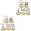 10Pcs Multi Iron Wire Card Clips Elegant Table Number Holders 4
