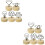 10Pcs Multi Iron Wire Card Clips Elegant Table Number Holders 7