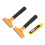 Cleaning Scraper, Non Slip Handle Razor Blade Scraper for Floor Window Glass, Heavy Duty Paint Scraper Tool with Replaceable Blades, Multipurpose 2