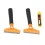 Cleaning Scraper, Non Slip Handle Razor Blade Scraper for Floor Window Glass, Heavy Duty Paint Scraper Tool with Replaceable Blades, Multipurpose 4